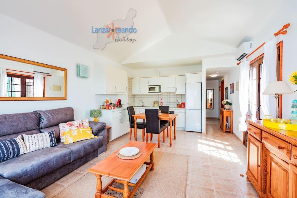 Casita El Faro En Playa Bastian Aircon In The Bedrooms Vv Costa Teguise Luaran gambar